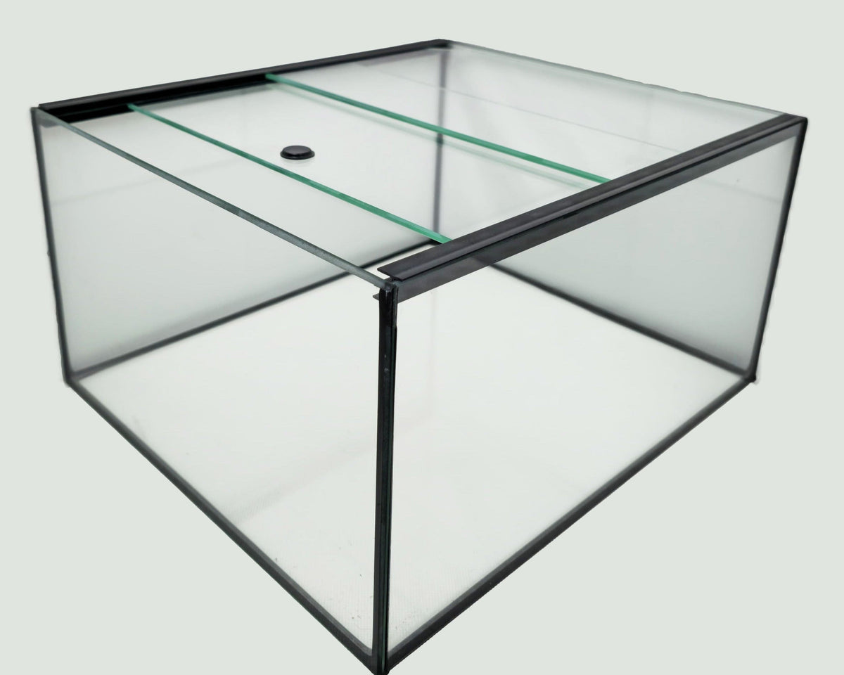 Aquarium 33x38x20cm pour étagère Kallax 25 litres noir