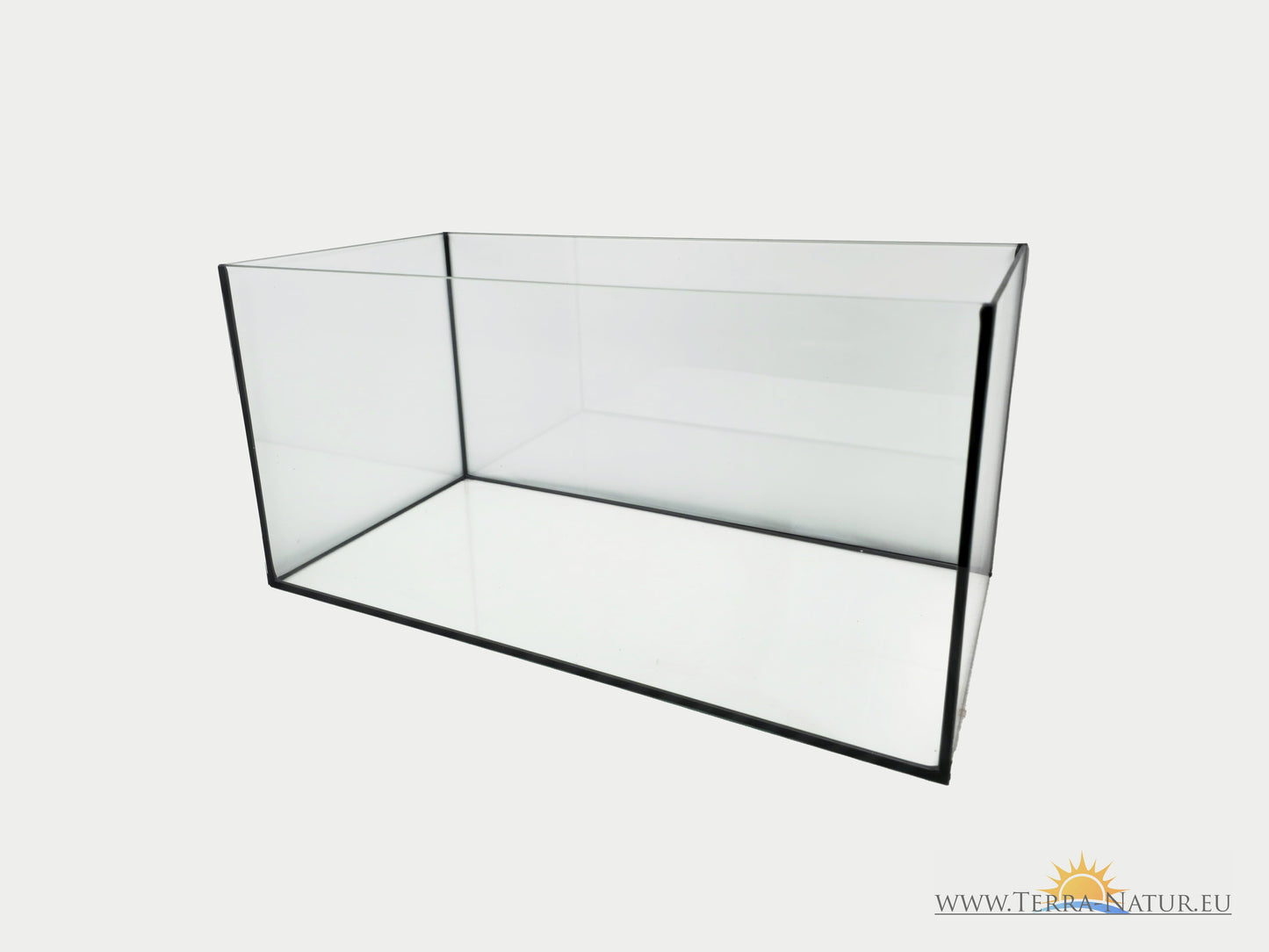 Aquarium 60x30x30cm / 54 Liter schwarz