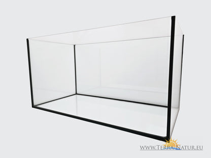Aquarium 76x38x40cm für Kallax Regal 115 Liter schwarz