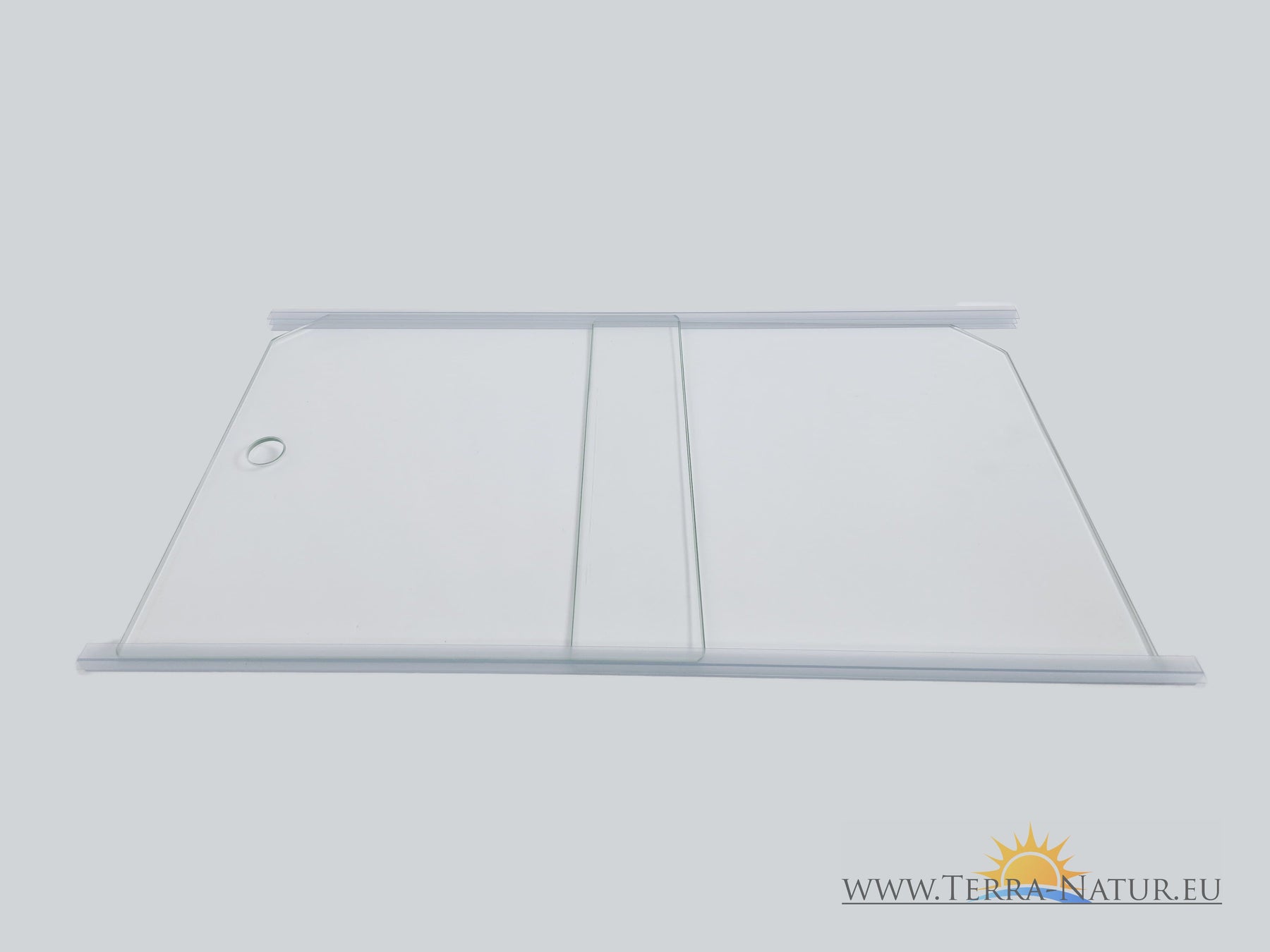 Aquarium Glas-Schiebeabdeckung  120x40cm / Rechts - Links