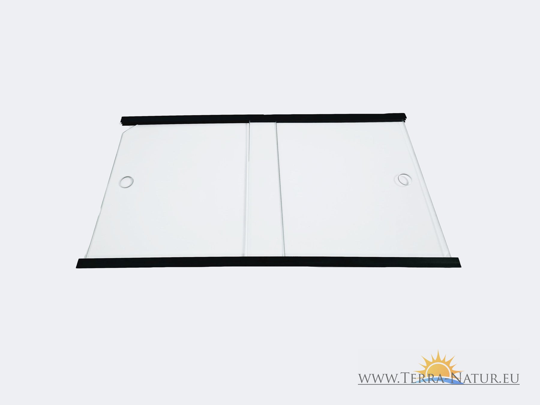 Aquarium Glas-Schiebeabdeckung  120x40cm / Rechts - Links