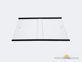 Aquarium Glas-Schiebeabdeckung  120x40cm / Rechts - Links