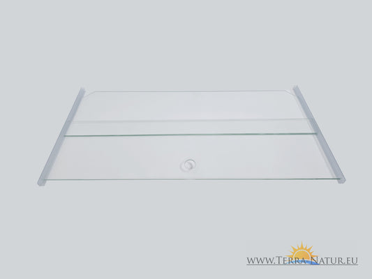 Aquarium Glas-Schiebeabdeckung  80x35cm / Vorne-Hinten
