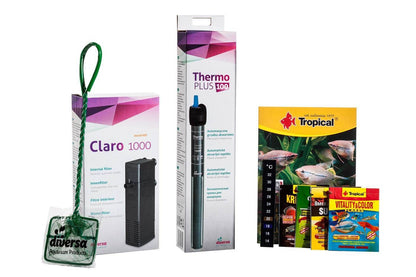 Diversa Aquarium Set Startup 40 "Panorama" -25 Liter, 40x25x25cm