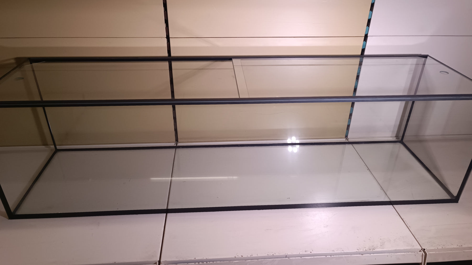 Aquarium 120x40x35 verre flotté 8mm, 168 litres