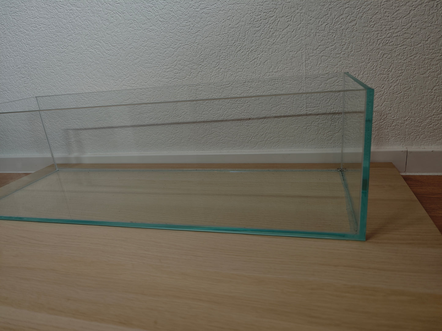 Aquarium 80x28x22cm / 49 Liter transparent Opti-White