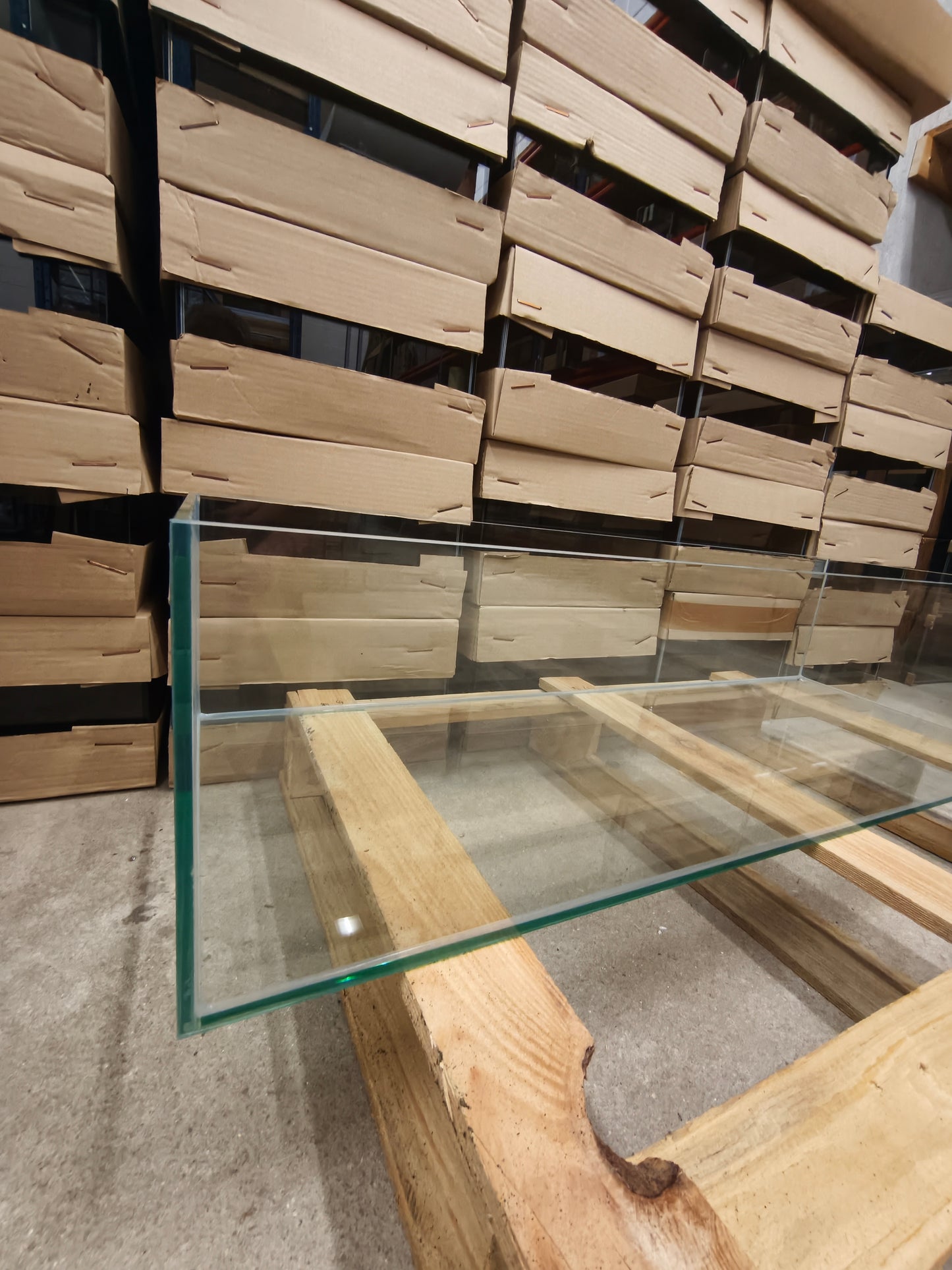 Aquarium 33x38x22 pour étagère Kallax, 3 chambres