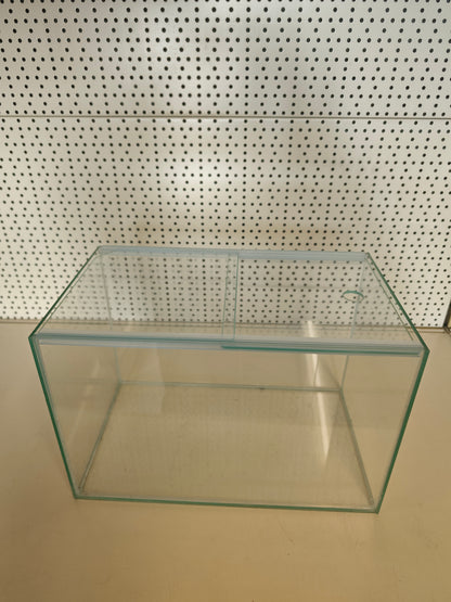 Aquarium 38x22x25 verre flotté 4mm, 20,9 litres avec couvercle