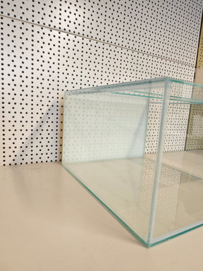 Aquarium 30x20x20cm "Orange Edition" with glass sliding cover