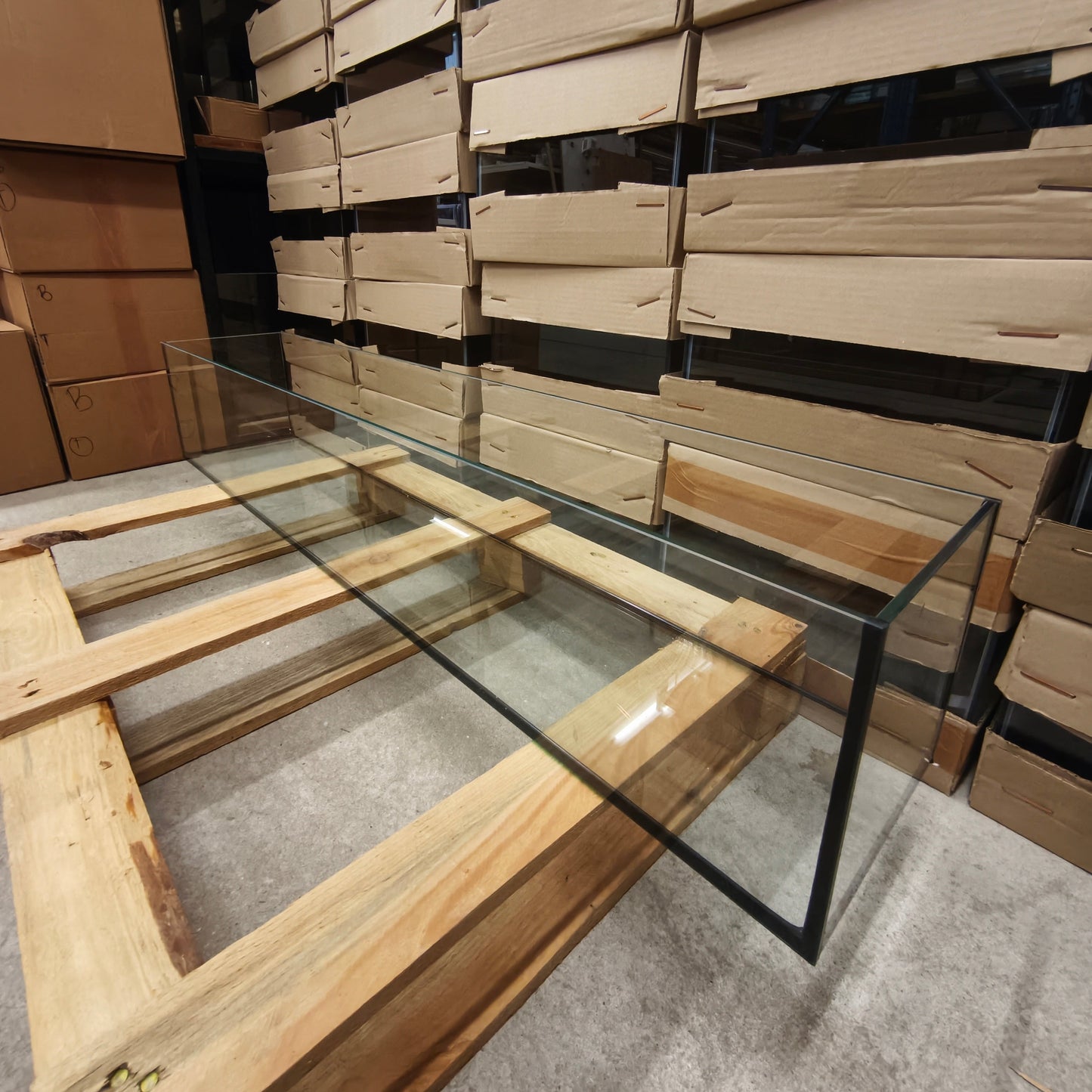 Aquarium 33x38x22 pour étagère Kallax, 3 chambres