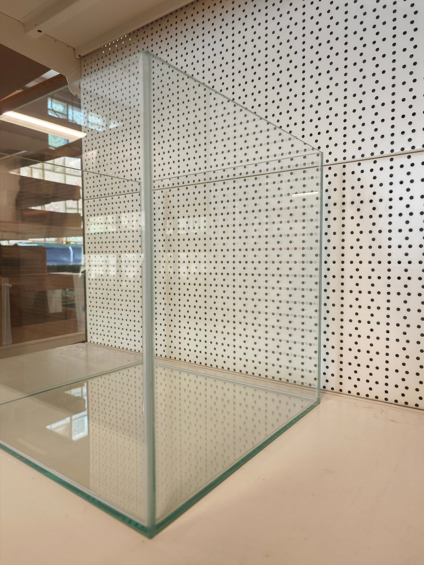 Aquarium 41x38x40 pour étagère Kallax, verre flotté 6mm