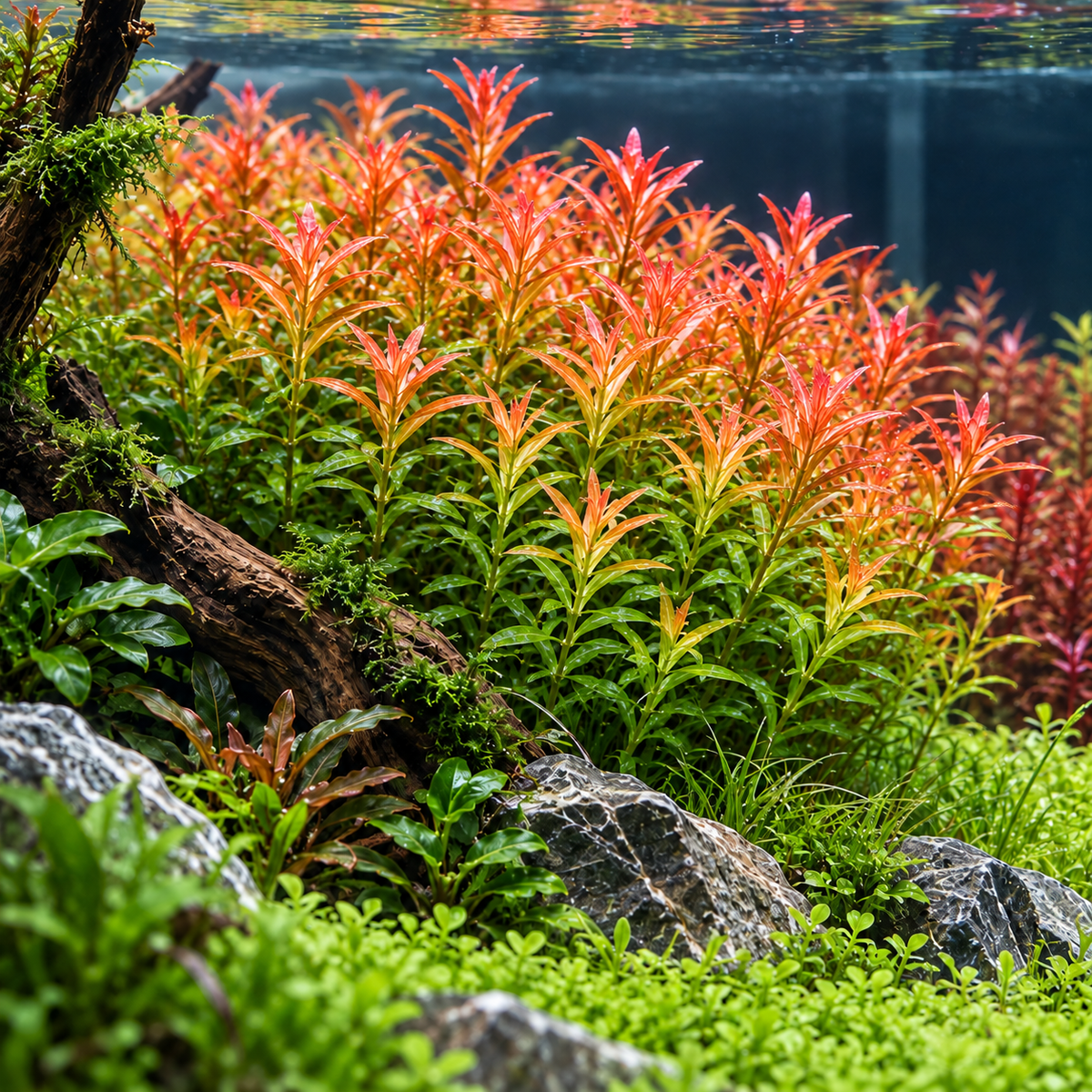 Tropica Rotala rotundifolia 'H'ra' – 1-2-Grow! In Vitro