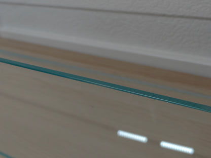 Aquarium 80x28x22cm / 49 Liter transparent Opti-White