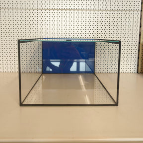 Aquarium 30x20x20cm "Orange Edition" with glass sliding cover