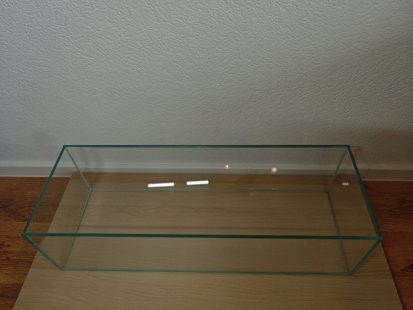 Aquarium 80x28x22cm / 49 Liter transparent Opti-White