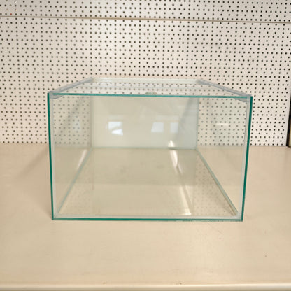 Aquarium 33x38x22 für Kallax Regal, weiße Rückwand