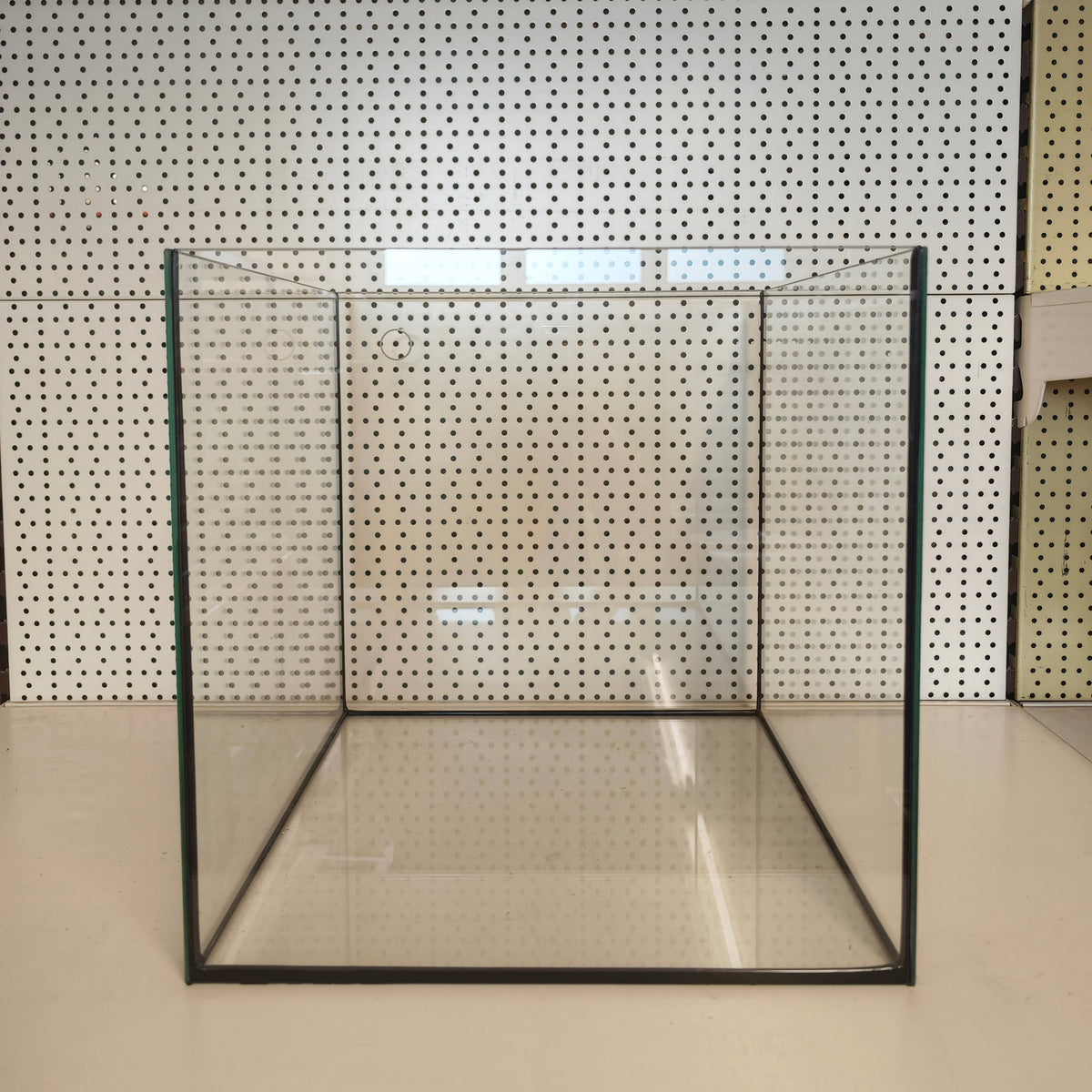 Aquarium cube 40x40x40 avec perçage de 26mm