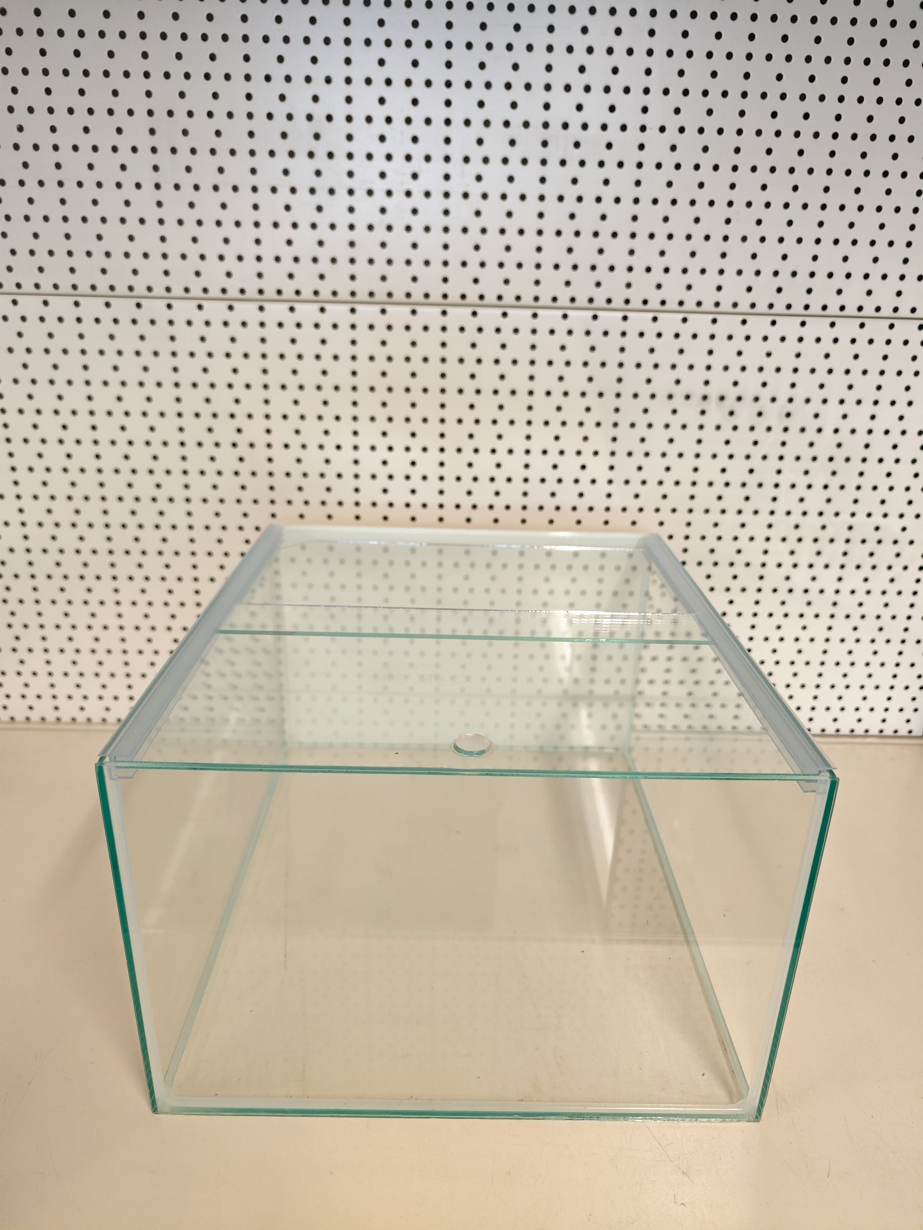 Aquarium 30x20x20cm "Orange Edition" with glass sliding cover