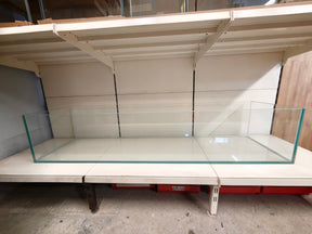 Aquarium 120x40x35 verre flotté 8mm, 168 litres