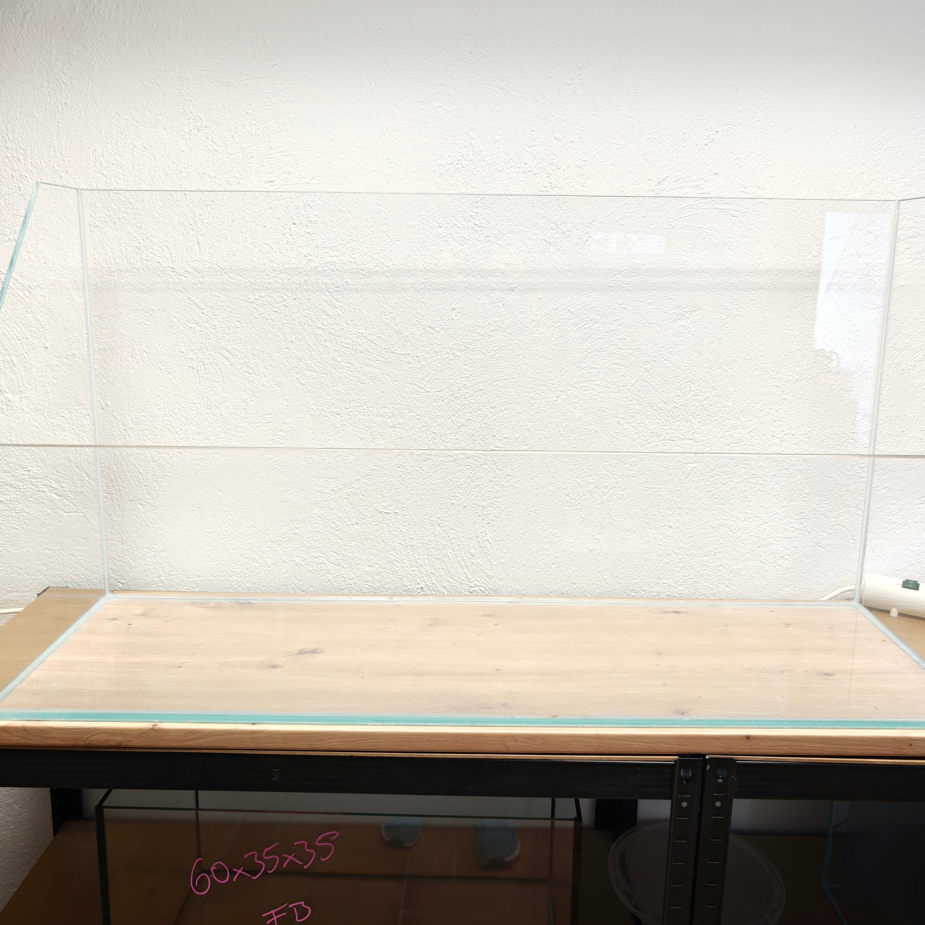Aquarium / Paludarium 120x38x33/63cm, 150 Liter Optiwhite