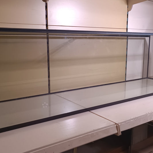 Aquarium 130x35x35, 159 Liter, Floatglas mit Abdeckung
