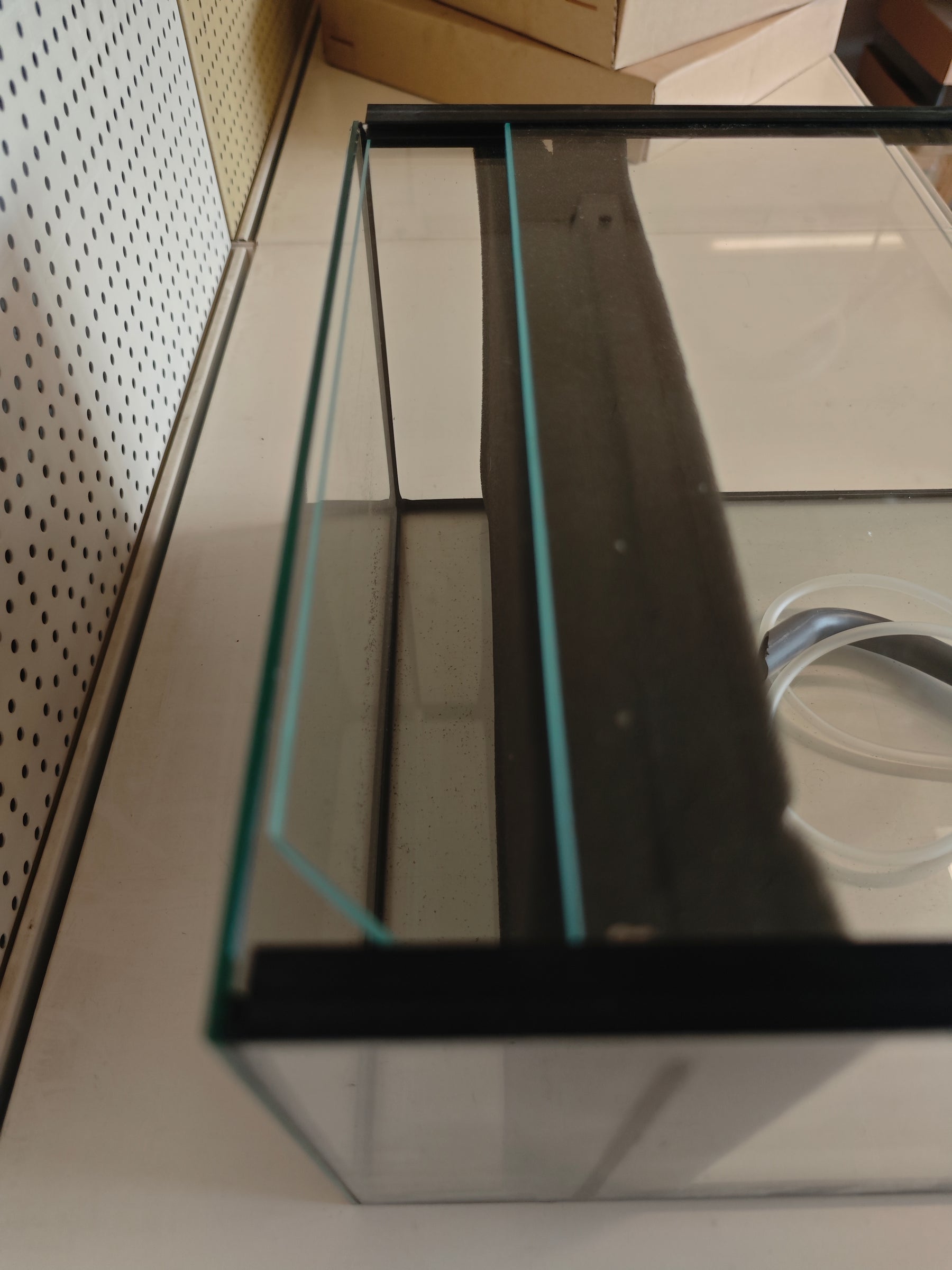 Aquarium 33x38x20 für Kallax Regal mit HMF Filter