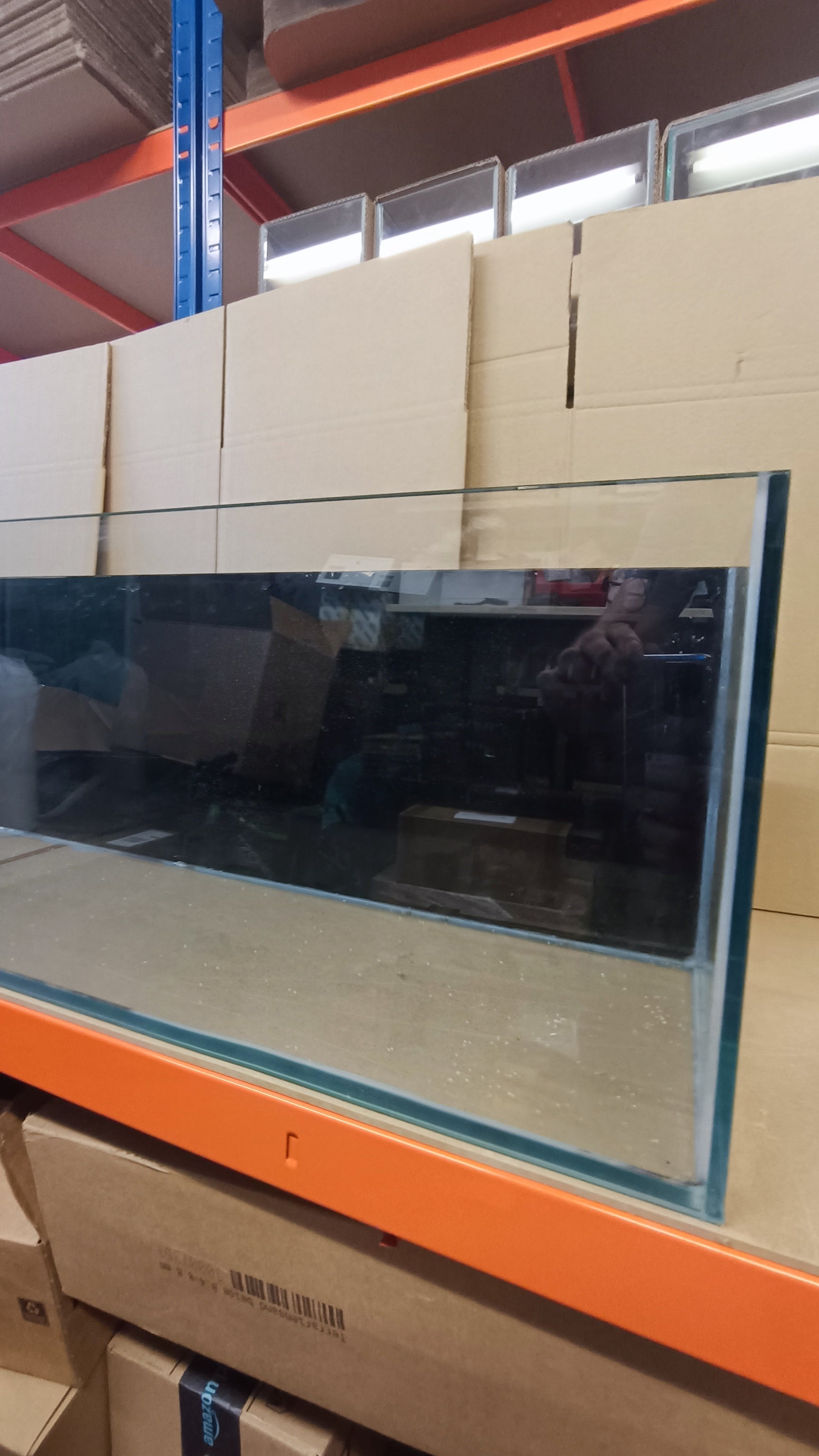 Aquarium 120x25x30cm Floatglas 6mm, 90 Liter