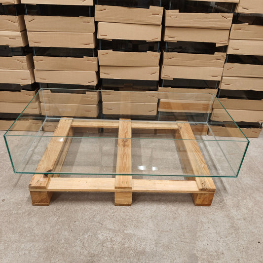 Aquarium 100x50x20cm, 100 Liter, Floatglas transparent