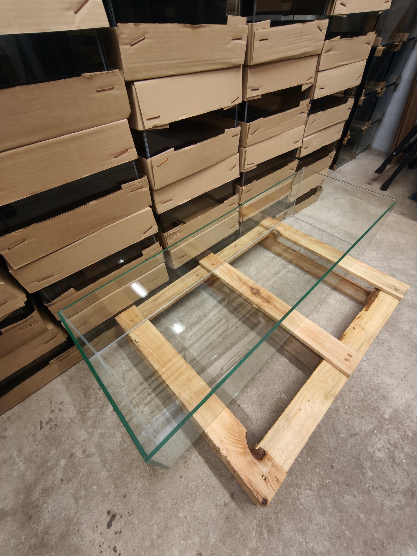 Aquarium 33x38x22 pour étagère Kallax, 3 chambres