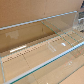 Aquarium 110x50x35cm Floatglas 8mm, 192 Liter mit Abdeckung