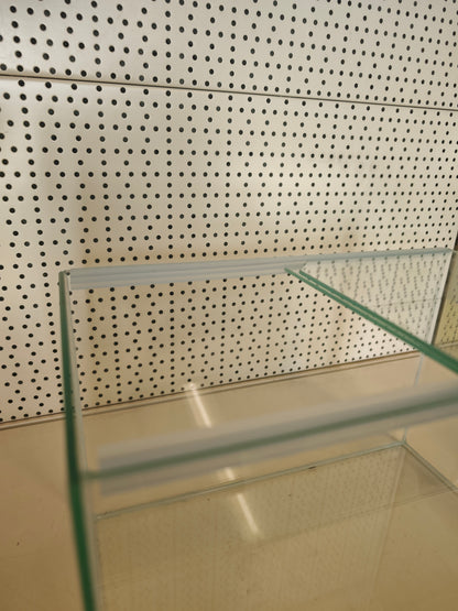 Aquarium 38x22x25 verre flotté 4mm, 20,9 litres avec couvercle