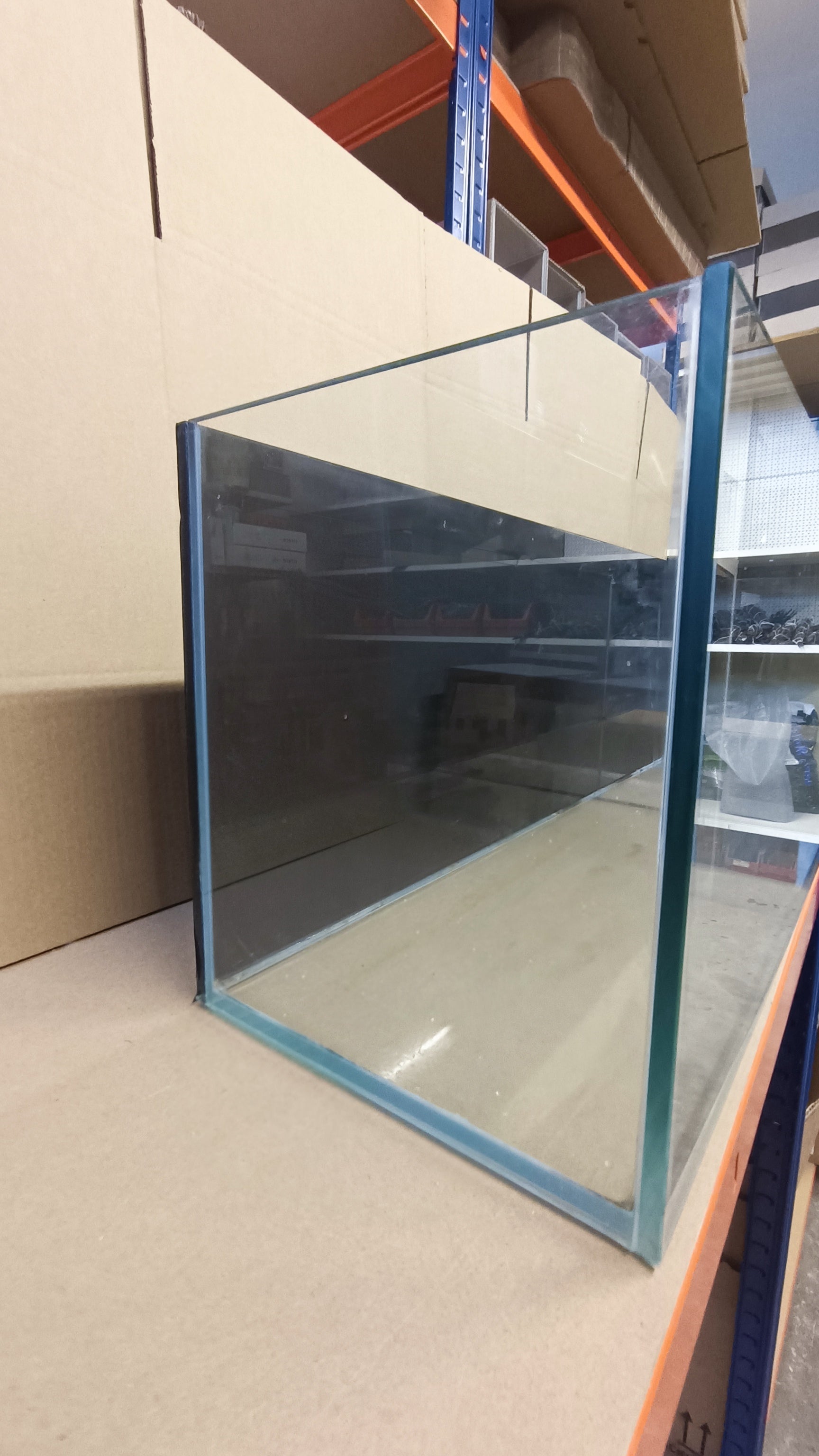 Aquarium 120x25x30cm Floatglas 6mm, 90 Liter
