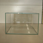 Aquarium 38x22x25 Floatglas 4mm, 20,9 Liter mit Abdeckung