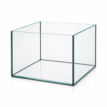 Terra-Natur Aquarium 40 × 40 × 30 cm, 48 Liter, schwarz – Produktillustration