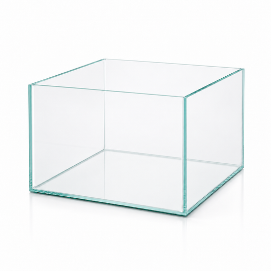 Terra-Natur Aquarium 40 × 40 × 30 cm, 48 Liter, transparent – Produktillustration