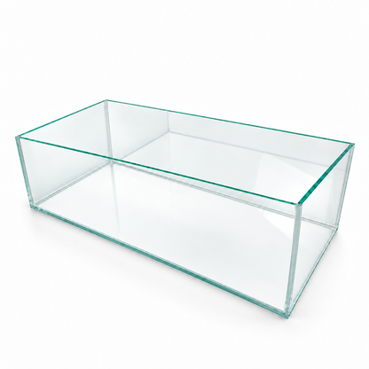 Terra-Natur Aquarium 50x30x20 cm, 30 Liter, transparent verklebt