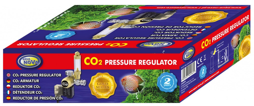 AquaNova CO₂ Druckregler NCO2-REG-SOLENOID – Tropical Deutschland