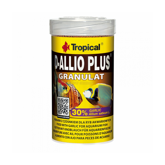 Tropical D-Allio Plus Granulat – komplette 100-ml-Dose, Vorderansicht