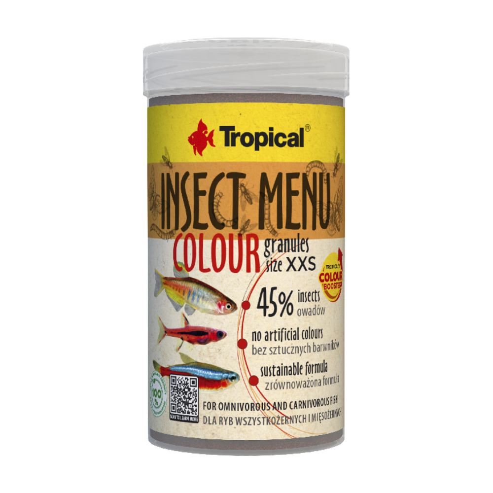Tropical Insect Menu Colour Granules Size XXS – vollständige Dose
