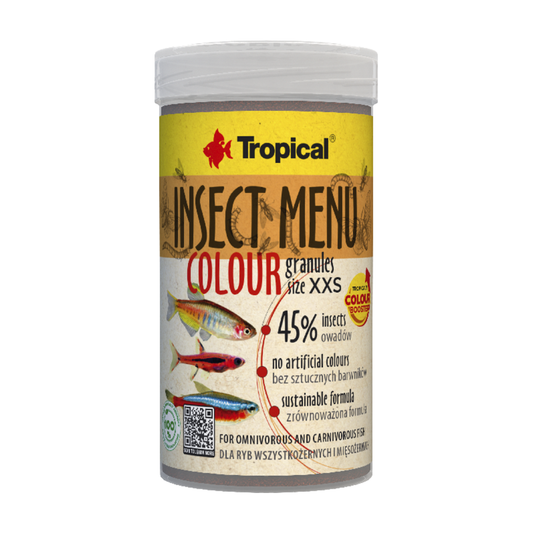 Tropical Insect Menu Colour Granules Size XXS – vollständige Dose