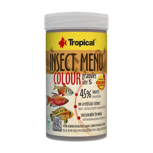 Tropical Insect Menu Colour Granules Size S – vollständige Dose als Hauptbild